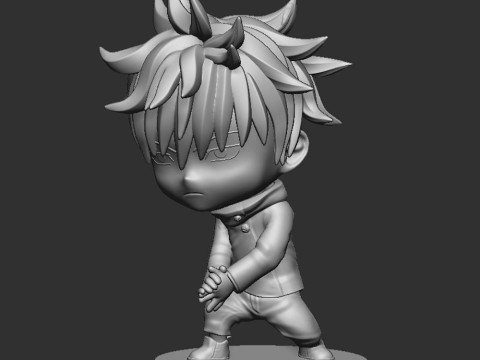 Megumi Fushiguro - Jujutsu Kaisen 3D 프린트 모델