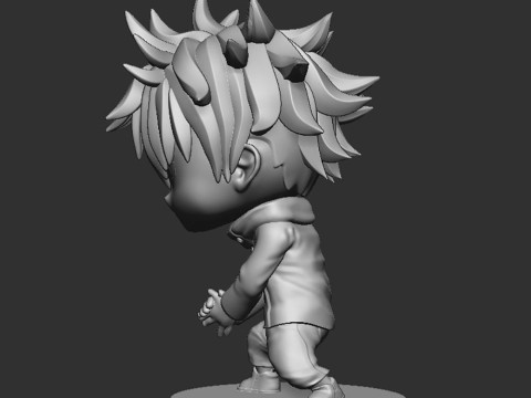 Megumi Fushiguro - Jujutsu Kaisen 3D 프린트 모델
