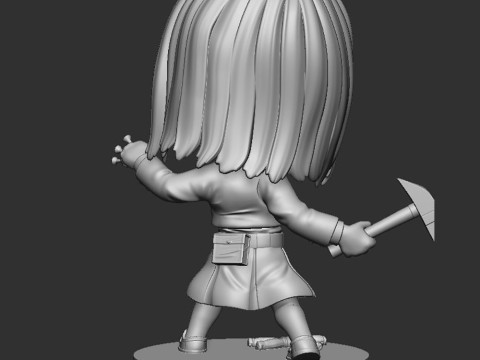 Nobara Kugisaki - Jujutsu Kaisen Modelo de impresión 3D