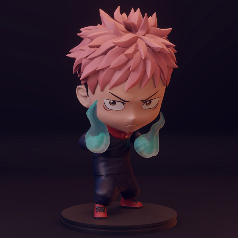 Itadori Yuji - Jujutsu Kaisen Model Cetak 3D .c4d .max .obj .3ds .fbx .stl .blend
