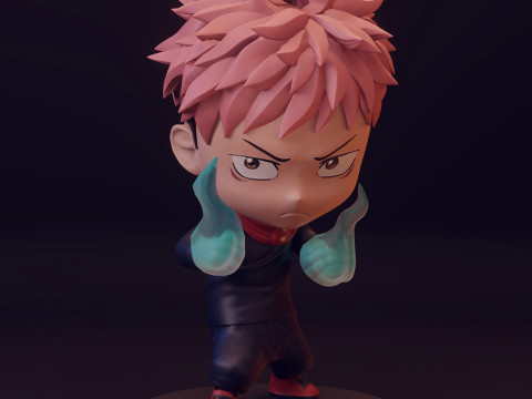 Itadori Yuji - Jujutsu Kaisen 3Dプリントモデル