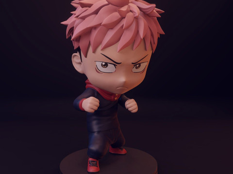 Itadori Yuji - Jujutsu Kaisen Model Cetak 3D