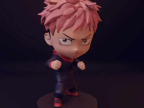 Itadori Yuji - Jujutsu Kaisen 3D Print Model