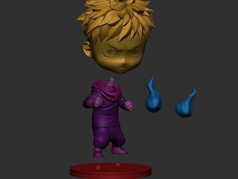 Itadori Yuji - Jujutsu Kaisen Model Cetak 3D