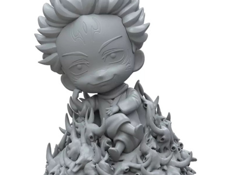 Ryomen Sukuna - Jujutsu Kaisen 3D Baskı Modeli