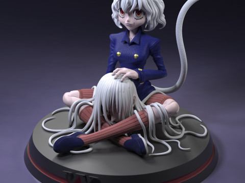 Neferpitou - Hunter x Henter 3Dプリントモデル