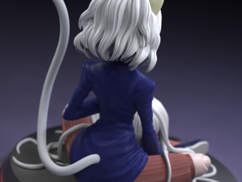 Neferpitou - Hunter x Henter Modelo de Impressão 3D