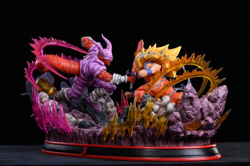 Goku Vs Janemba 3Dプリントモデル .c4d .max .obj .3ds .fbx .stl .blend 