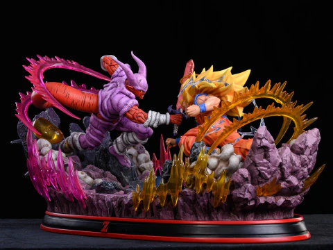 Goku versus Janemba 3D printmodel