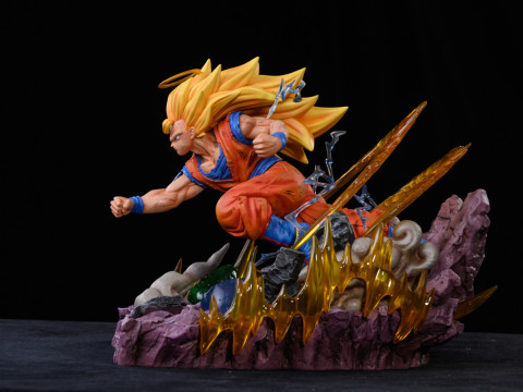 Goku Vs Janemba 3Dプリントモデル