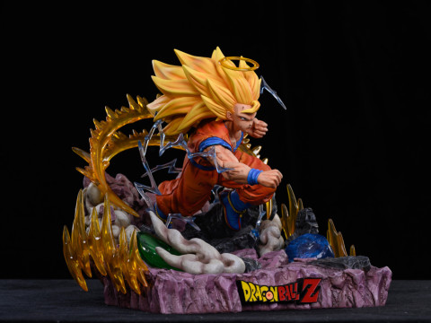 Goku Vs Janemba 3Dプリントモデル