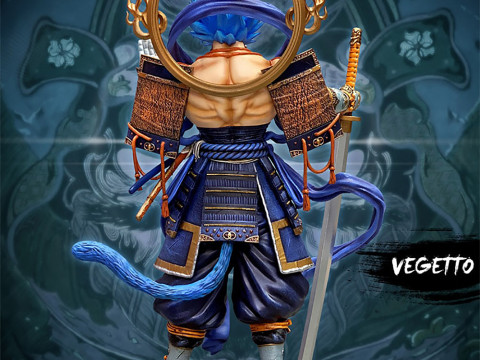 Vegeto Samurai 3D 프린트 모델