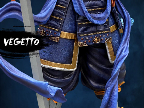 Vegeto Samurai 3D 프린트 모델