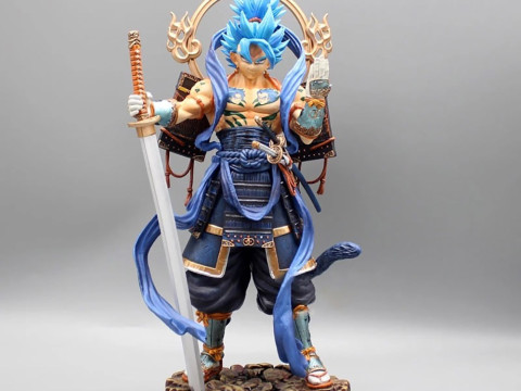 Vegeto Samurai 3D 프린트 모델