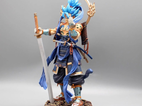 Vegeto Samurai 3D 프린트 모델