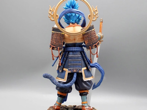 Vegeto Samurai 3D 프린트 모델