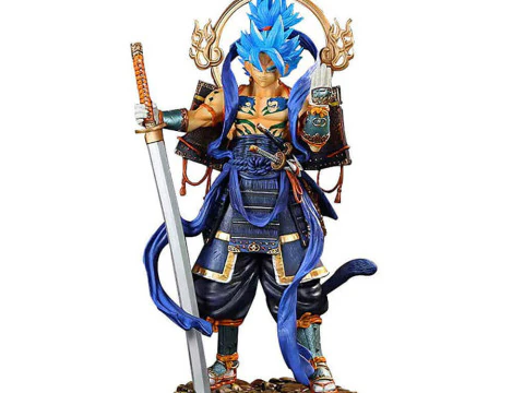 Vegeta Samurai Modello di stampa 3D