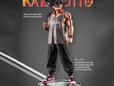 Kakarotto Goku 3D Print Model