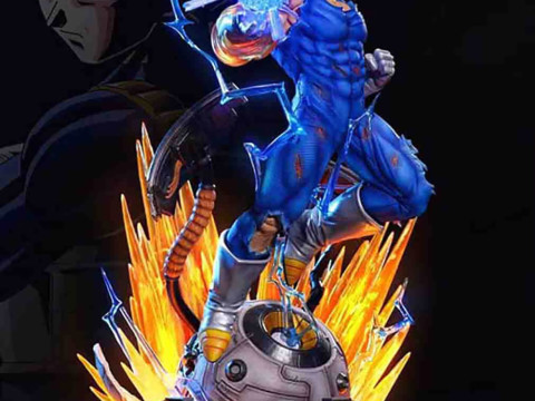 Vegeta SSJ on Capsule - Dragon Ball Z 3D Print Model