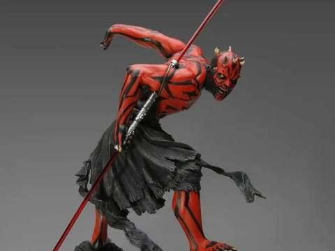 Darth Maul - Star Wars 3D Baskı Modeli