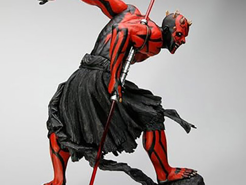 Darth Maul - Star Wars 3D Baskı Modeli