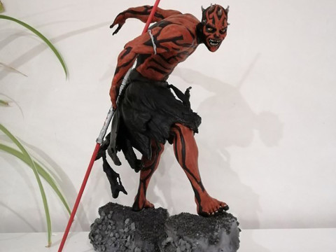 Darth Maul - Star Wars 3D Baskı Modeli