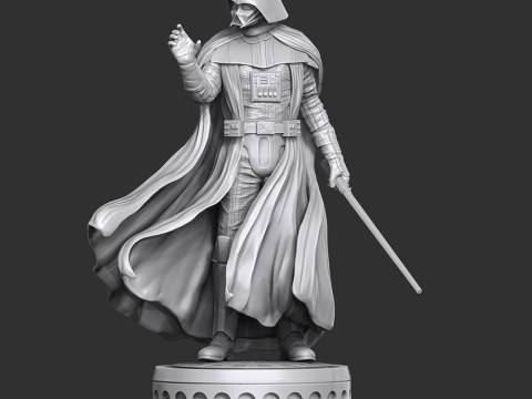 Darth Vader - Star Wars 3Dプリントモデル