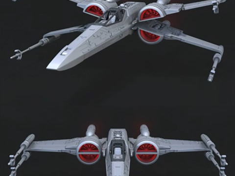 T-70 X-Wing - Star Wars 3D-printmodel