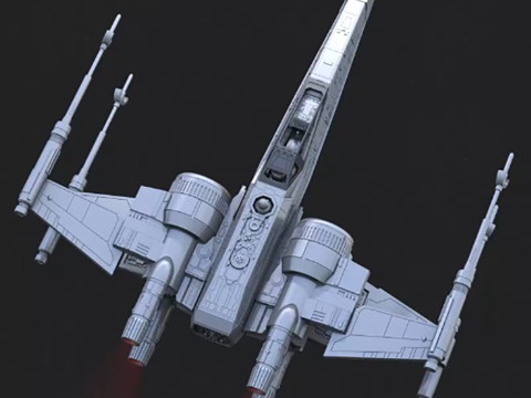 T-70 X-Wing - Star Wars 3D-printmodel
