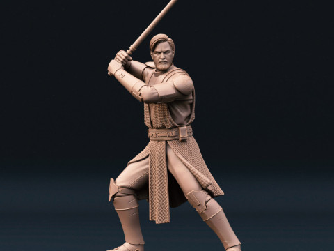 Obi-Wan Kenobi Ready to Print 3Dプリントモデル