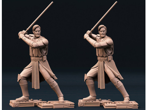 Obi-Wan Kenobi Ready to Print 3D-Druckmodell