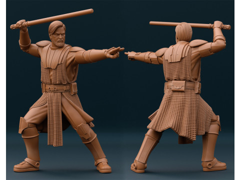 Obi-Wan Kenobi Ready to Print 3D-Druckmodell