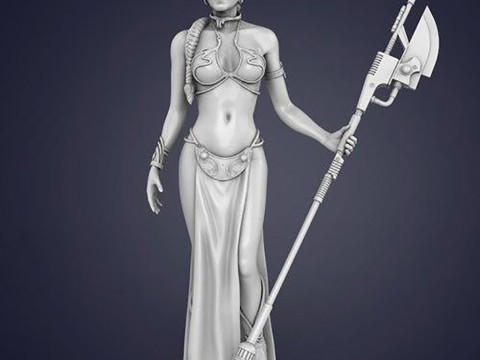Princess Leia - Star Wars 3D Print Model