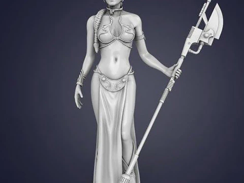प्रिंसेस लीया - स्टार वार्स 3D प्रिंट मॉडल