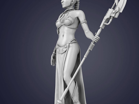 Princess Leia - Star Wars 3D प्रिंट मॉडल