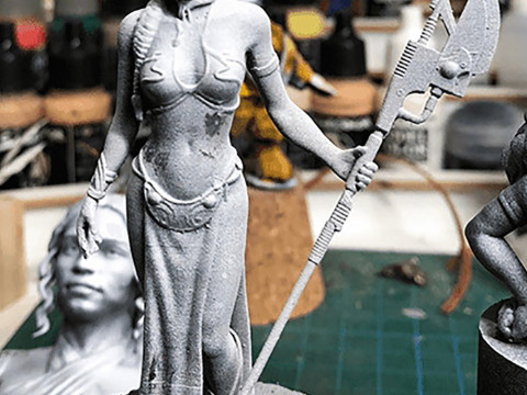 Princess Leia - Star Wars 3D प्रिंट मॉडल