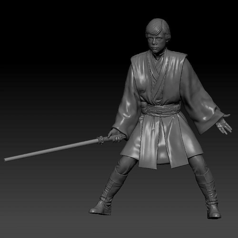 Luke Skywalker 3D Print Model .c4d .max .obj .3ds .fbx .stl .blend 
