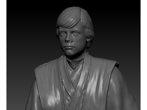 Luke Skywalker Modelo de Impressão 3D