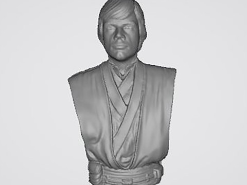Luke Skywalker Modelo de Impressão 3D