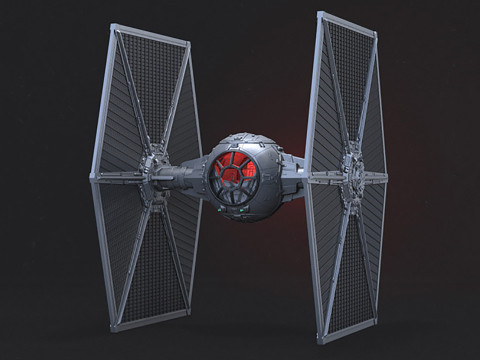 TIE Fighter - Star Wars 3D Print Model