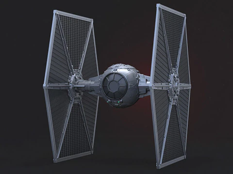 TIE Fighter - Star Wars 3D Print Model