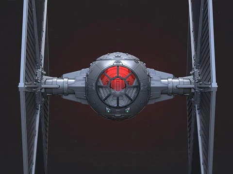 TIE Fighter - Star Wars 3D Print Model
