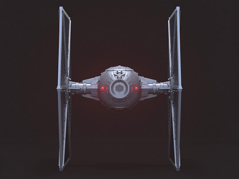TIE Fighter - Star Wars Modèles 3D en vedette