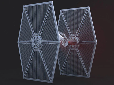 TIE Fighter - Star Wars 3D Print Model