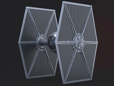 TIE Fighter - Star Wars 3D Print Model
