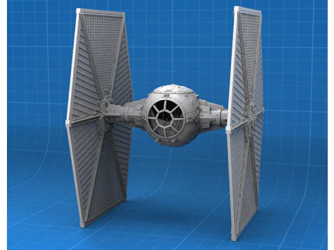 TIE Fighter - Star Wars 3D Print Model