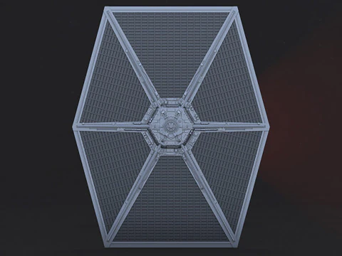 TIE Fighter - Star Wars 3D Print Model