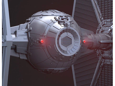 TIE Fighter - Star Wars 3D Print Model