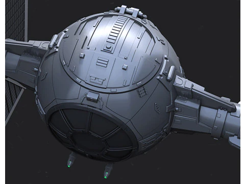 TIE Fighter - Star Wars 3D Print Model