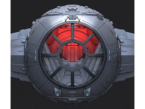 TIE Fighter - Star Wars Modèles 3D en vedette